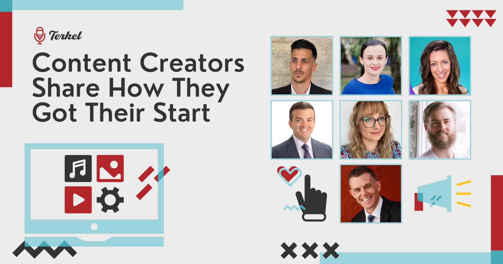 how content creators got started