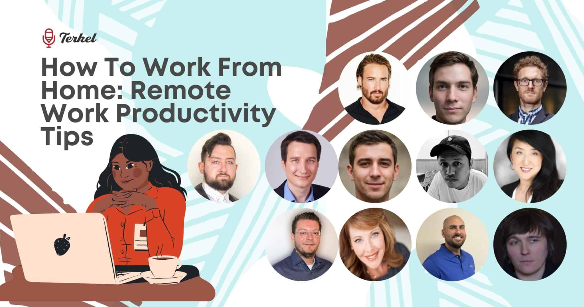 stay productive working from home
