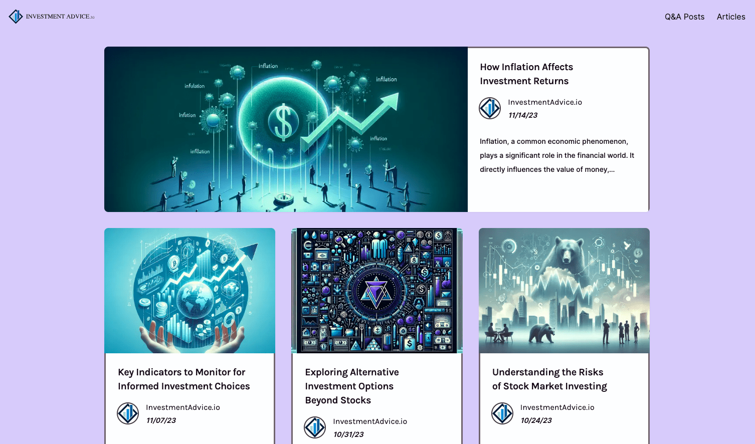 InvestmentAdvice.io