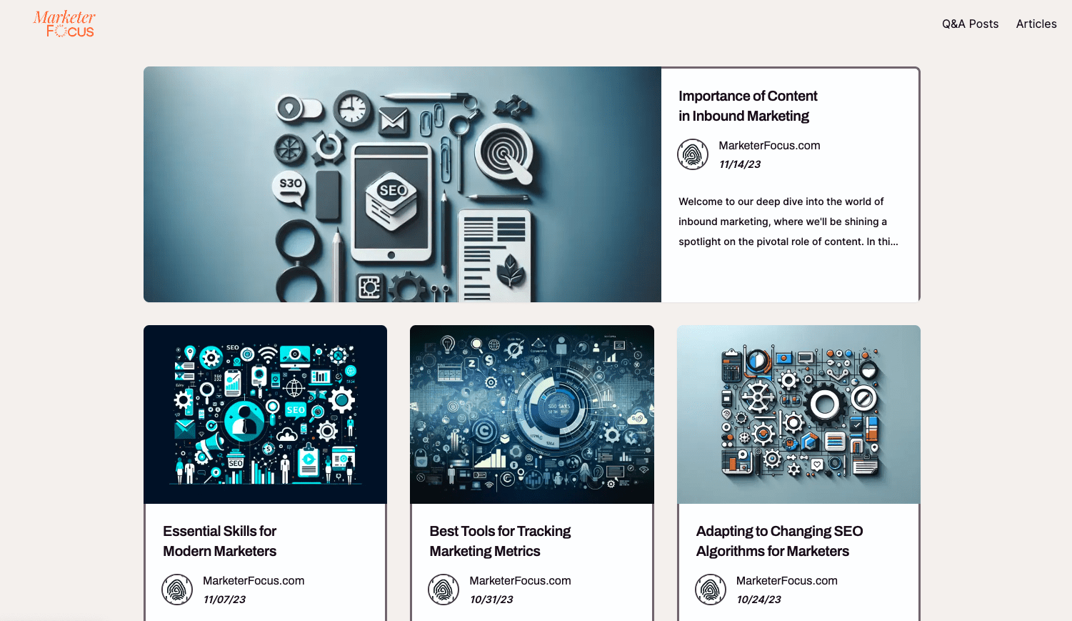 MarketerFocus.com