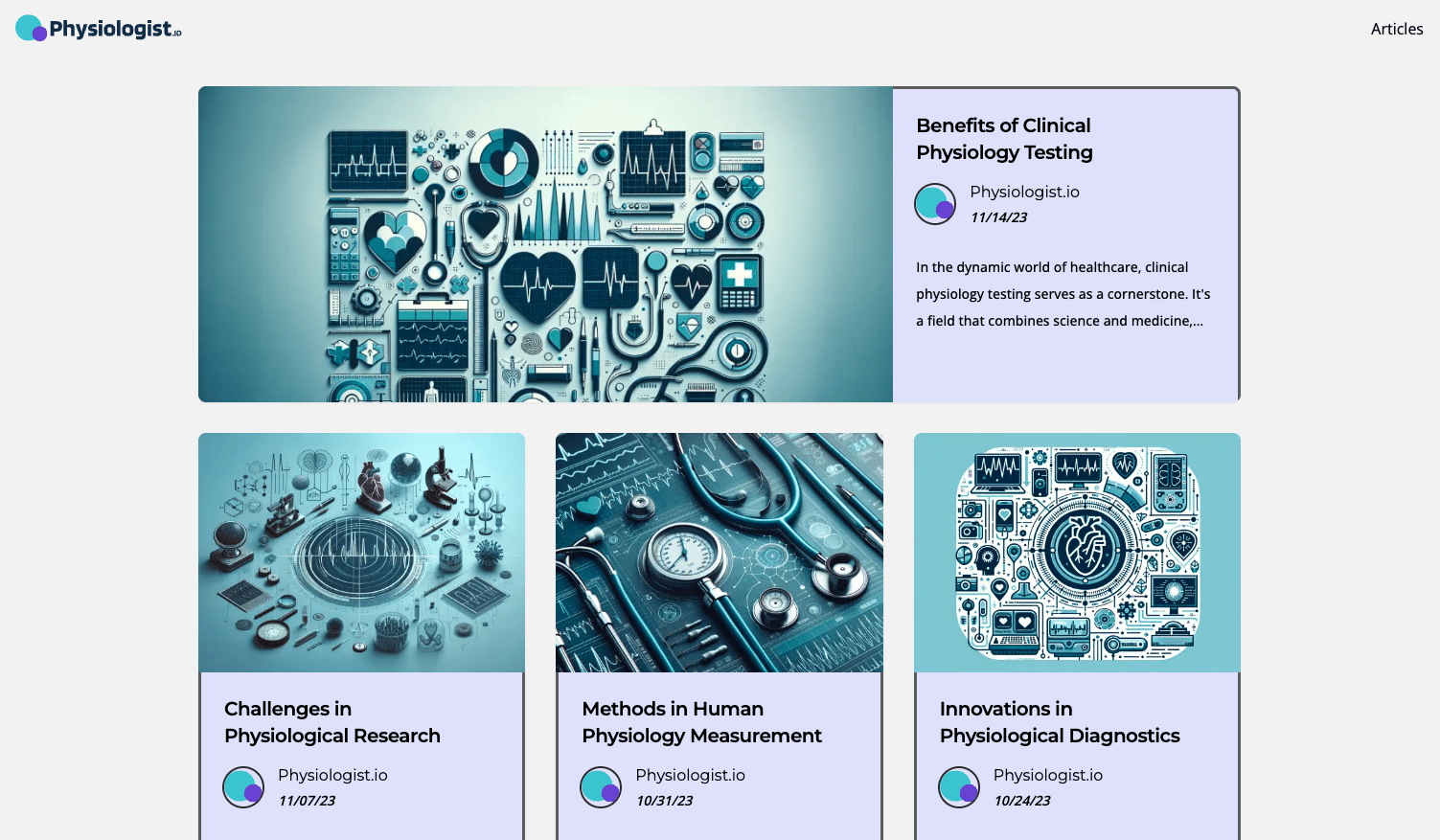 Physiologist.io